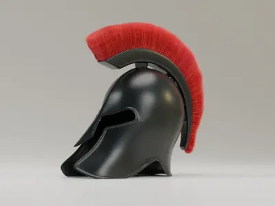 Spartan Helmet 3D model