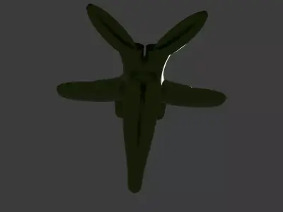 Small Plane Ready For 3d Gamesr Free 3D model