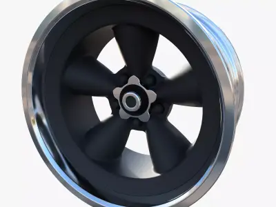 Cragar torque thrust rim 3D model