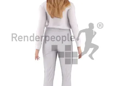 Melanie Animated 001 Standing