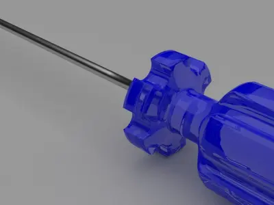 Screwdriver 3D model purchase