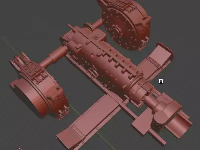Transmission   Brakes panzer IV  3D print model