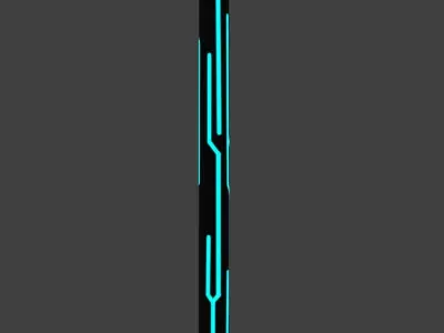 Scythe Low-poly 3D model Low-poly 3D model