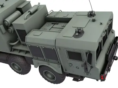 Bal-e Missile Launcher - SSC-6 Sennight - Bal-E 3K60 Bal 3D model