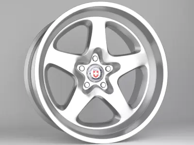HRE Perfomance 527s Wheels 3D model