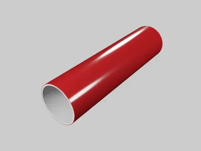 HDPE pipes for cable R 3D model