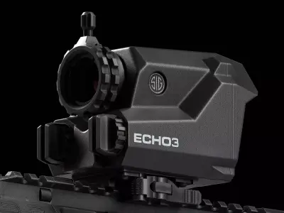 Sig Sauer Echo 3 Thermal Sight Low-poly 3D model