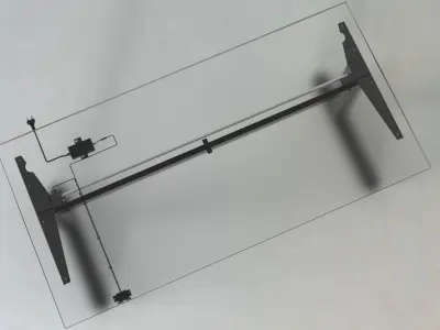 Electric Height Adjustable Desk - high quality 3D model
