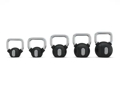 Technogym - Free Weight - Kettlebells 3D model