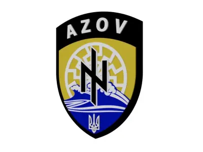Emblem of the Azov Battalion 3D print model purchase