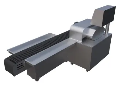 Small garbage disposal equipment 3D model