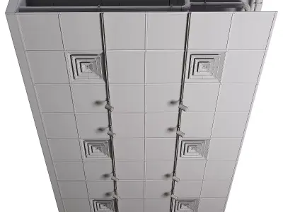 Ceiling 04 Low-poly 3D model