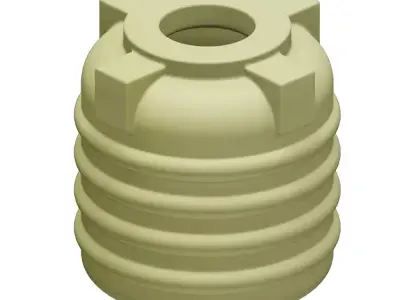 Plastic Storage Tank 3D model