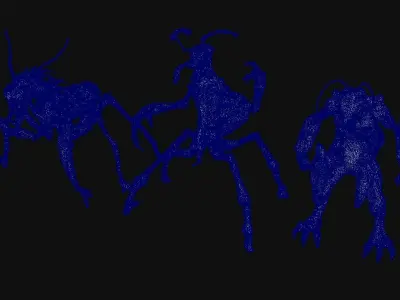 Creature Monsters 3D model