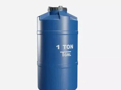 WATER TANK 01 3D model purchase