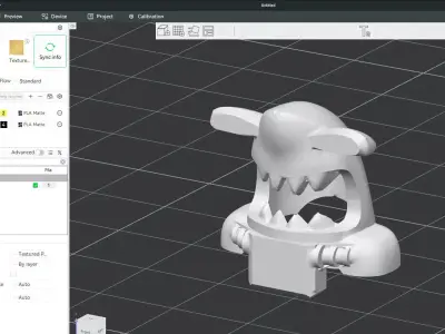 Custom3Dprint Minifigure Accessory - Ninjago Fish Helmets - 004 3D print model