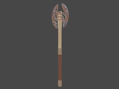 brake disc axe 3D model