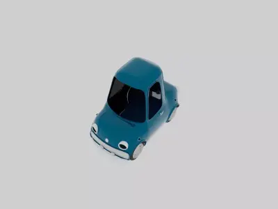 3D Stylized Car-Animation Pack-Animator Pack model Free 3D model