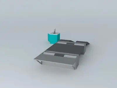 Four wheel chassis dyno Free 3D model