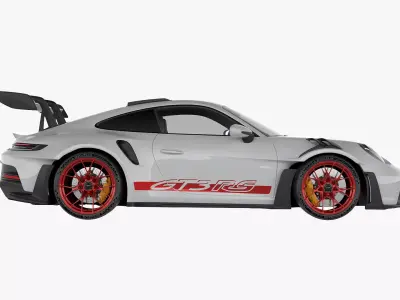 Porsche GT3RS Standard 2023 3D model