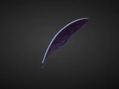 WING37 high poly sculpt 3D model