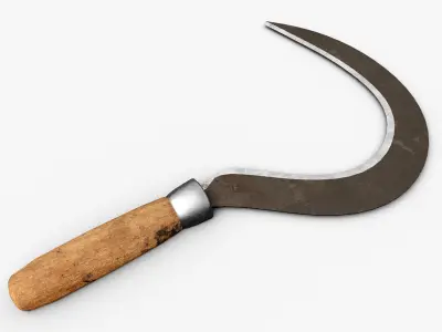 Garden Tools Low-poly 3D model