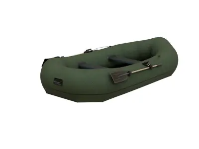 INFLATABLE BOAT 3D model shop