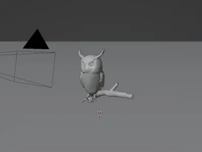 Buho 3D 3D model