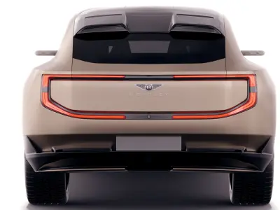 Bentley EXP 15 Concept with interior 3D model