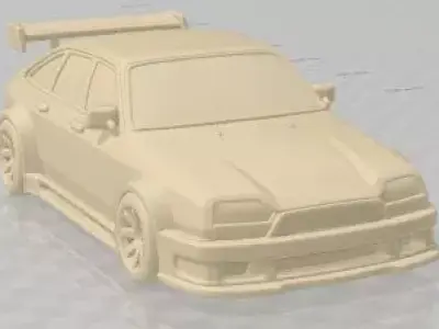 Citroen GS Tuning Printable Car 3D print model
