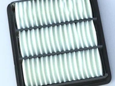 Wix Ait Filter Low SM Low-poly 3D model