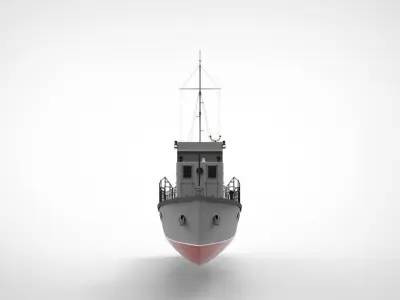 Yaroslavets Tugboat 3D model