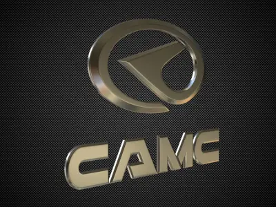 camc logo 3D model