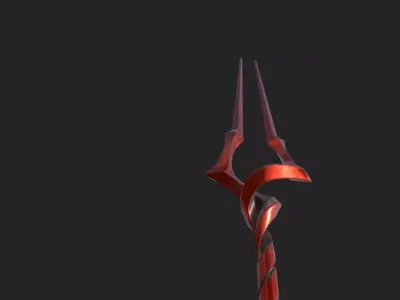 NGE Spear of Longinus Low-poly 3D model