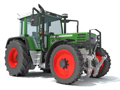 Tractor 3D model
