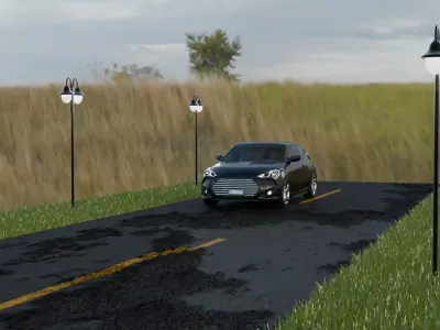 Ultimate 3D Car Model Low-poly 3D model