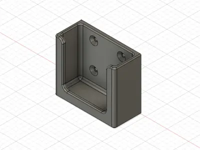 DigiTrax DT400 and DT4 Handheld Controller Holder 3D print model