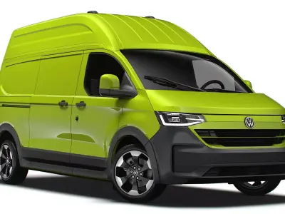 Volkswagen Transporter L2H2 2024 3D model