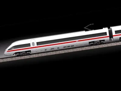 ICE-T Train 2011 3D model