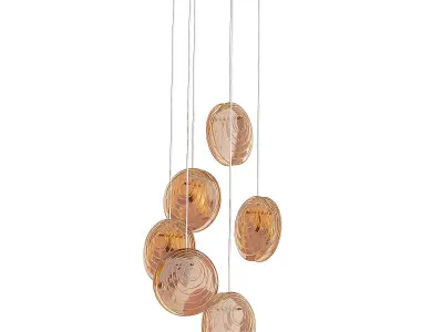 Pendant lamp F Promo Media 4485 6P 3D model
