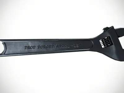 Adjustable Spanner 3D model purchase