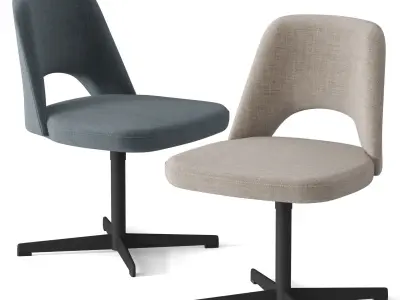 Albury Dining Chair Low-poly 3D model