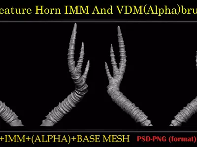 Horn Kit 3D model