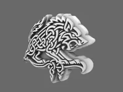 Arctic Prowler V10R Shoulder Symbols RIGHT 3D print model