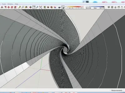 Sketchup Tower B5 Free 3D model