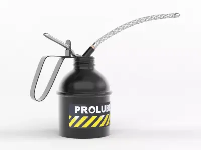 Oil Can 3D model get