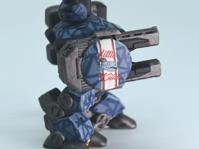 CHIBI-TECH SD - ANVIL CHASSIS         3D print model