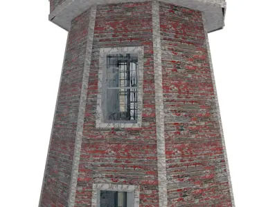 House-018-Lighthouse lighthouse 3D model