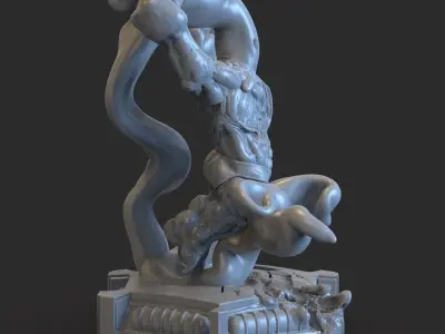 Fantasy Monster 3D print model