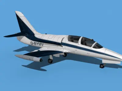 Aero Vodochody L-39C Albatross V13 3D model